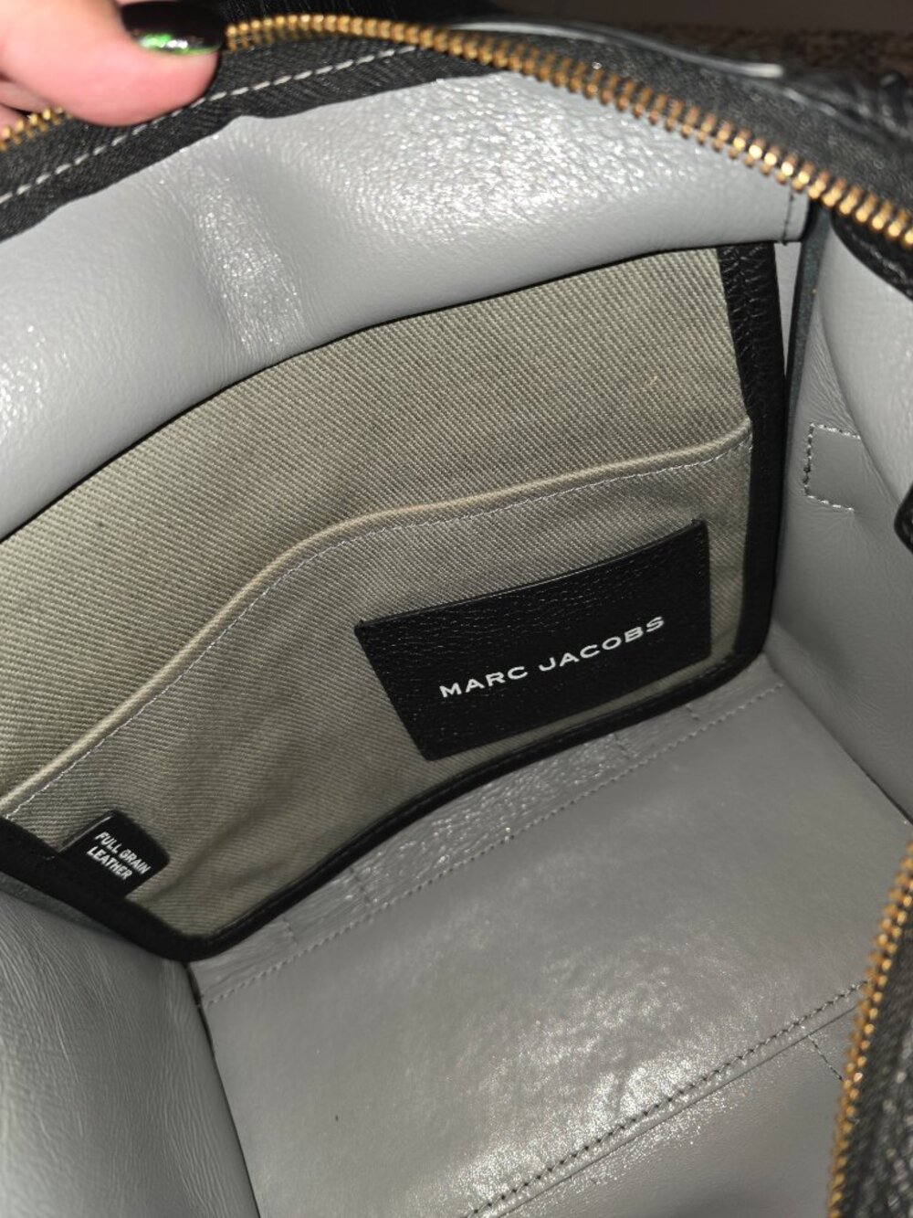 NWOT Marc Jacobs Leather Tote Mini Size - Picture 7 of 11